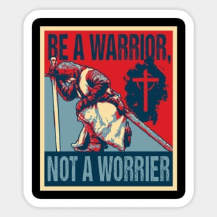 Prayer Warrior Sticker